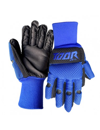 GUANTES TOOR LINE AIR AZUL NEGRO JUNIOR1858