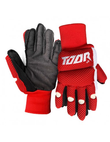 GUANTES TOOR LINE AIR ROJO BLANCO INFANTIL2026