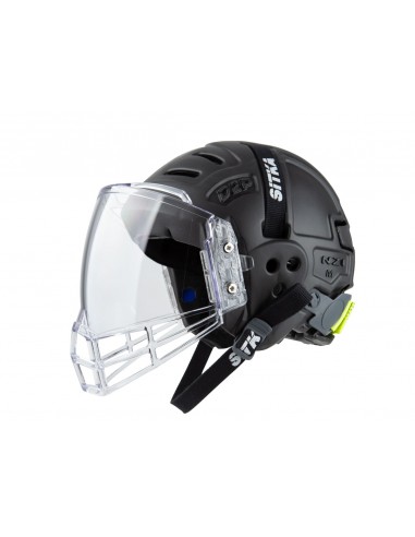 BLACK SITKA COMPLETE HELMET L