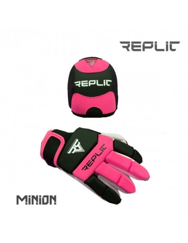 PACK REPLIC MINION GUANTS _ GENOLLERES ROSA 2XS3353