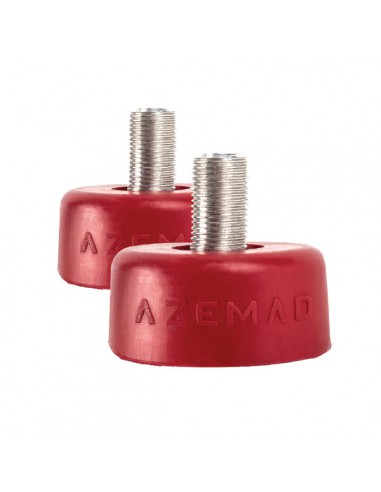 PAR FRENOS AZEMAD ROJO806